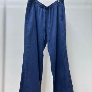 Men's Blue Casual Pants